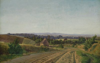 Landscape at Esrom in Seeland by Louis Gurlitt